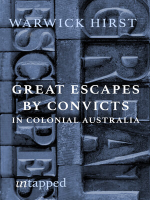 cover image of Great Convict Escapes in Colonial Australia
